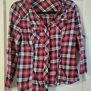 Red, White, and Blue Plaid